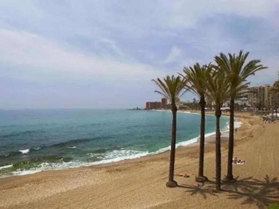 Elegante Alojamiento Con Piscina A 200 M Del Mar. Apartment เบนัลมาเดนา ภายนอก รูปภาพ